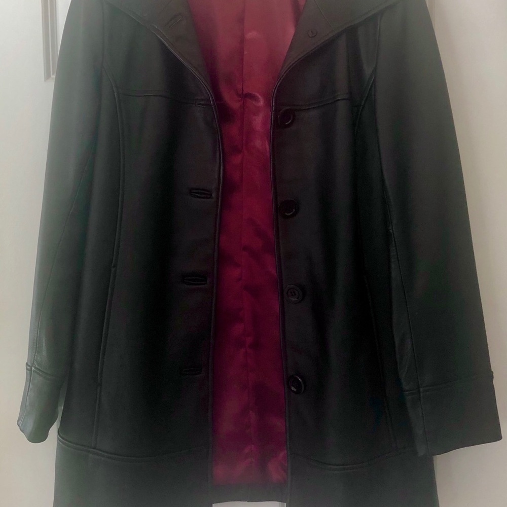 Leather Coat